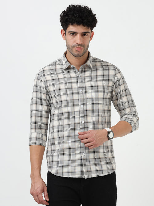 Oxford Check Casual Full Sleeve Shirt