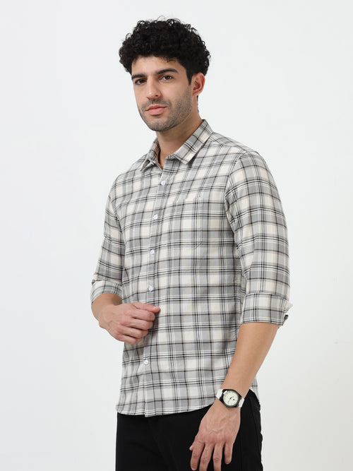 Oxford Check Casual Full Sleeve Shirt