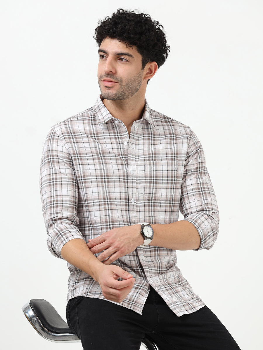Oxford Check Full Sleeve Shirt